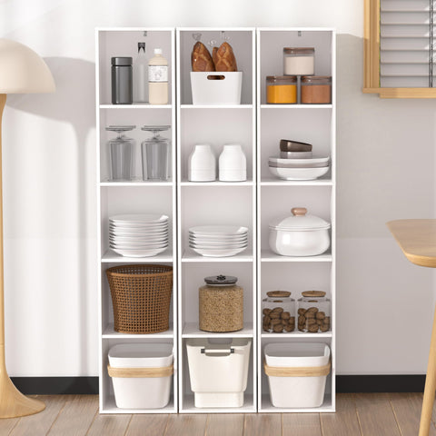 NewBeth Cube Bookshelf easy clean surface simplifies maintenance.