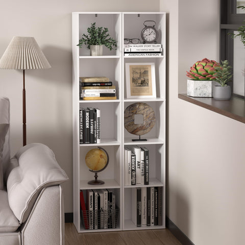 NewBeth Cube Bookshelf sturdy frame ensures stable daily use.