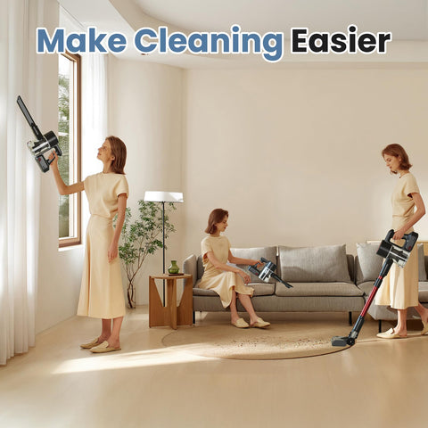 NEWBULIG handheld mode clean stairs and cars with comfort.