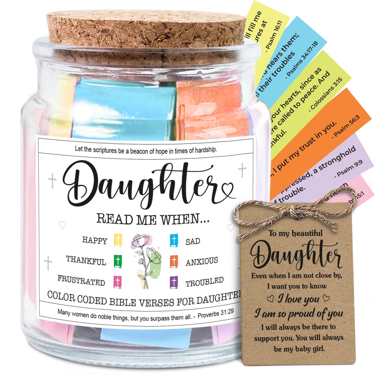 NewEleven Bible Verse Jar on desk offering daily inspiration