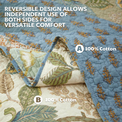 NEWLAKE quilt features double stitched quilting to keep filling evenly distributed