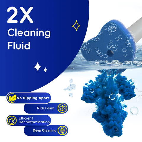 NEWLONIS 360° fastening design provides secure grip for precise cleaning