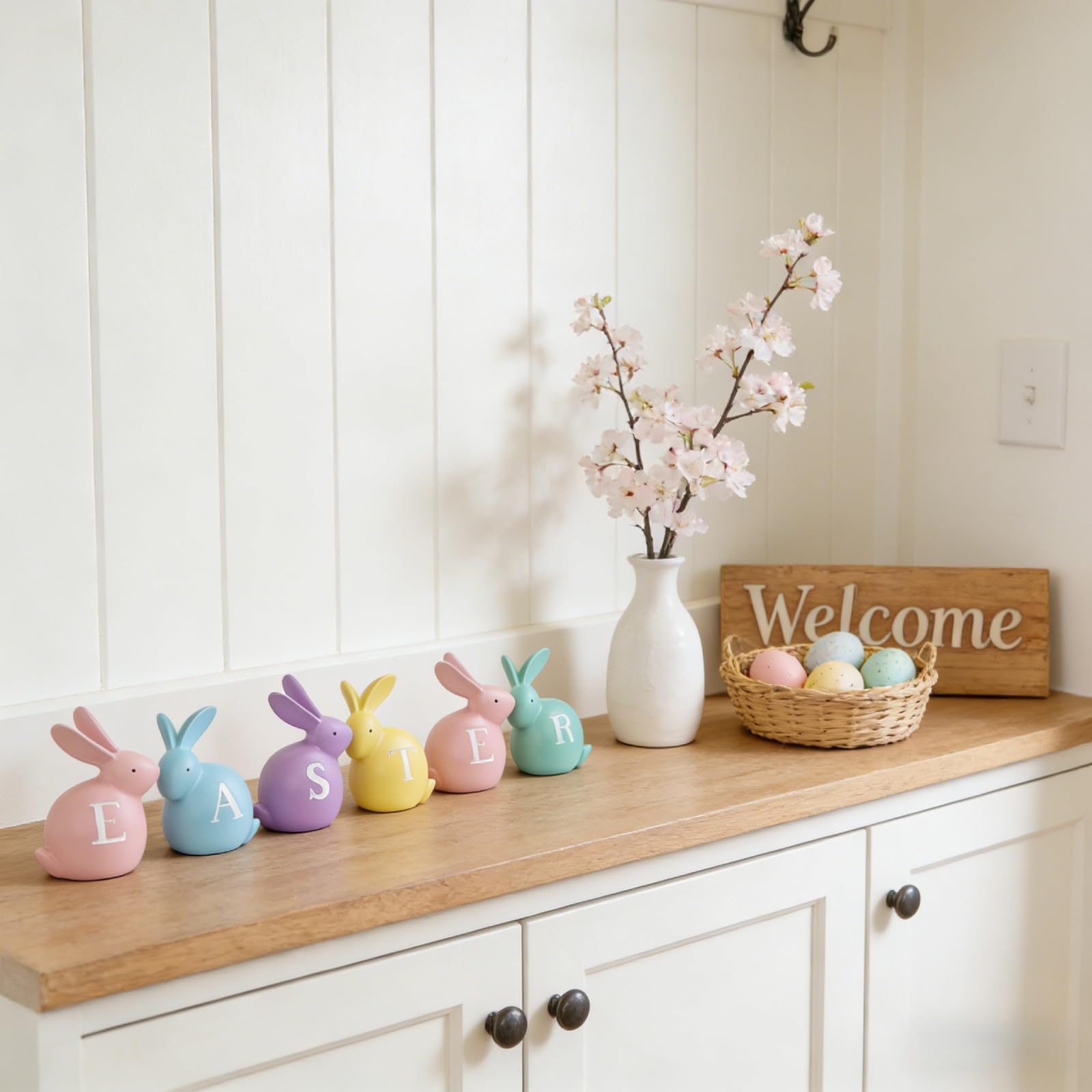 Newman House Studio Easter display elevates centerpiece ideas for celebrations.