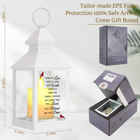 Newoh bereavement lantern emits warm glow for quiet remembrance