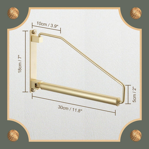 Space-saving design fits neatly in bedroom or laundry room corners.