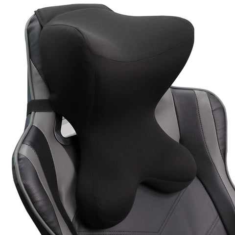 Newsty car neck pillow with adjustable strap for a secure, customizable fit.