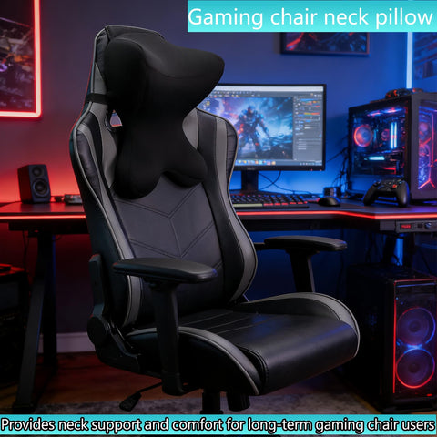 Newsty ergonomic design neck pillow supports head and shoulders for better posture.