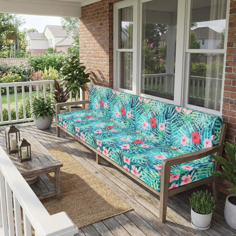 Newwiee twelve-piece set fits cushions 20–27 inches for versatile seating