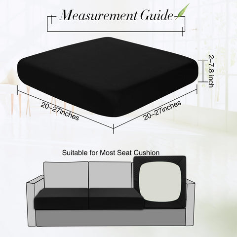 Newwiee cushion cover with non-slip bottom band keeps cushions in place