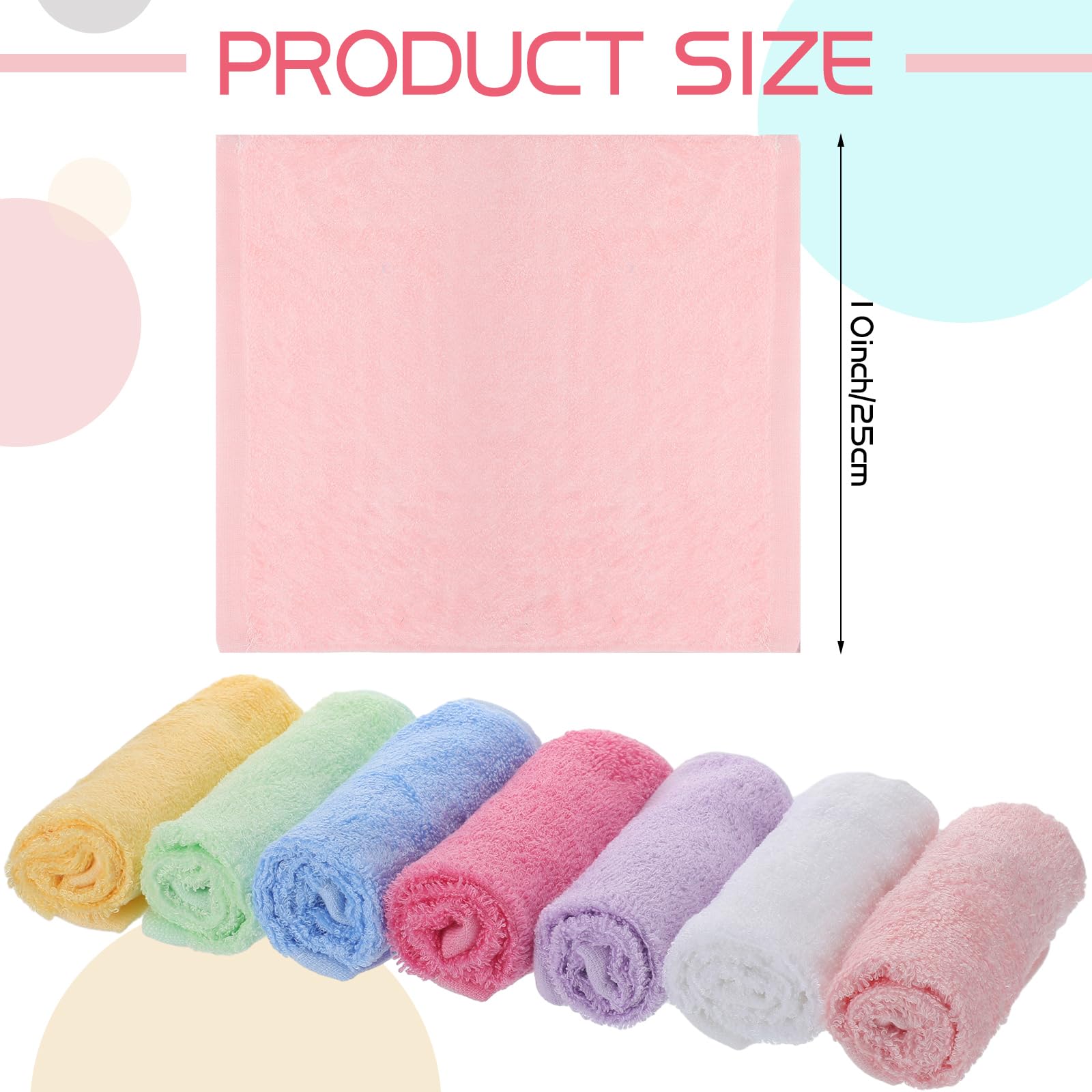 Newwiee wash cloths close-up showing soft texture for gentle cleansing