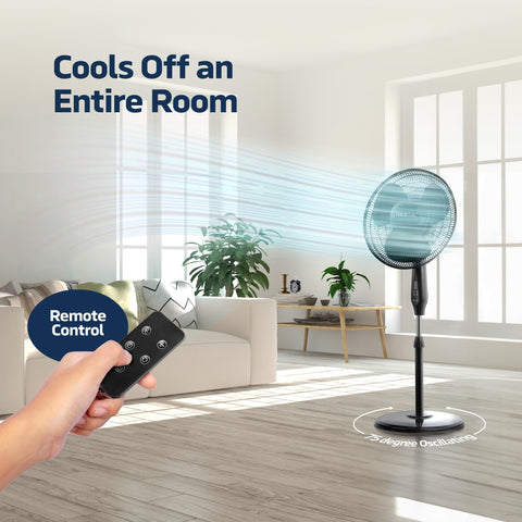NEXAIR three-speed settings tailor the breeze to your comfort.