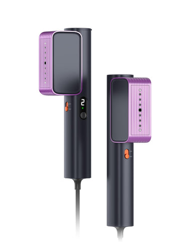 Nexdoo G7 dual-voltage steamer with compact design for global travel.