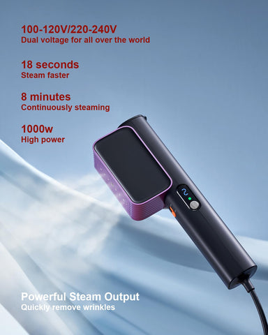 Nexdoo G7 heats in 18 seconds for quick garment refresh.