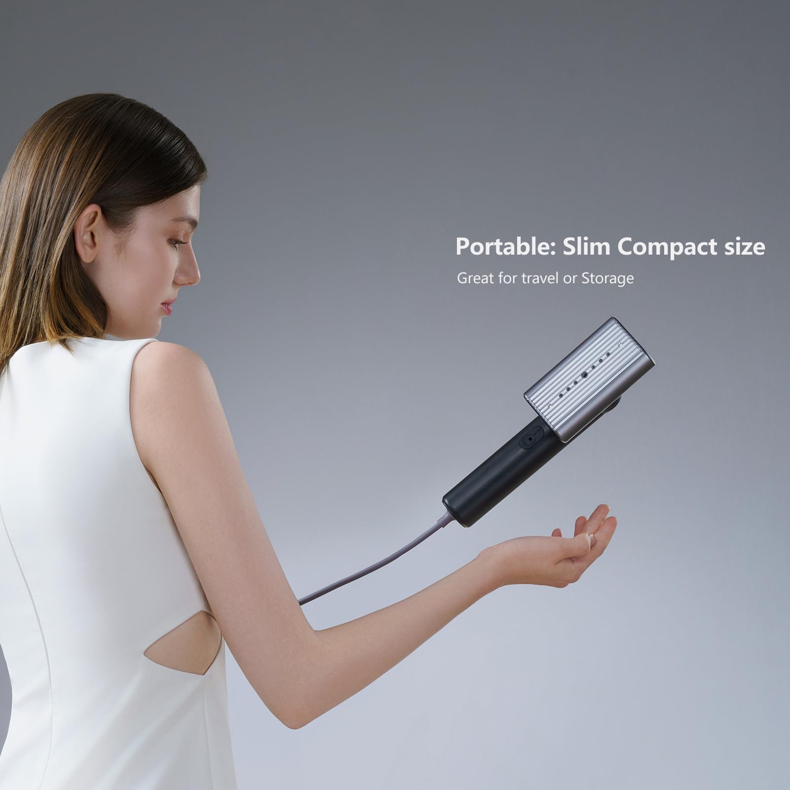 Nexdoo G9 Steam supports hanging and flat ironing for versatile styling
