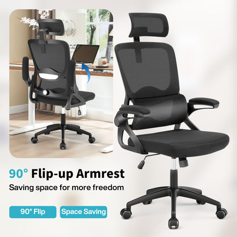 Nexthro ergonomic chair mesh-back design promoting airflow
