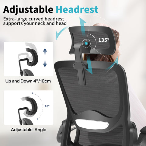 Nexthro ergonomic chair seat cushion with thick padding for comfort