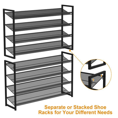 NEYCIL entryway organization with neatly arranged footwear