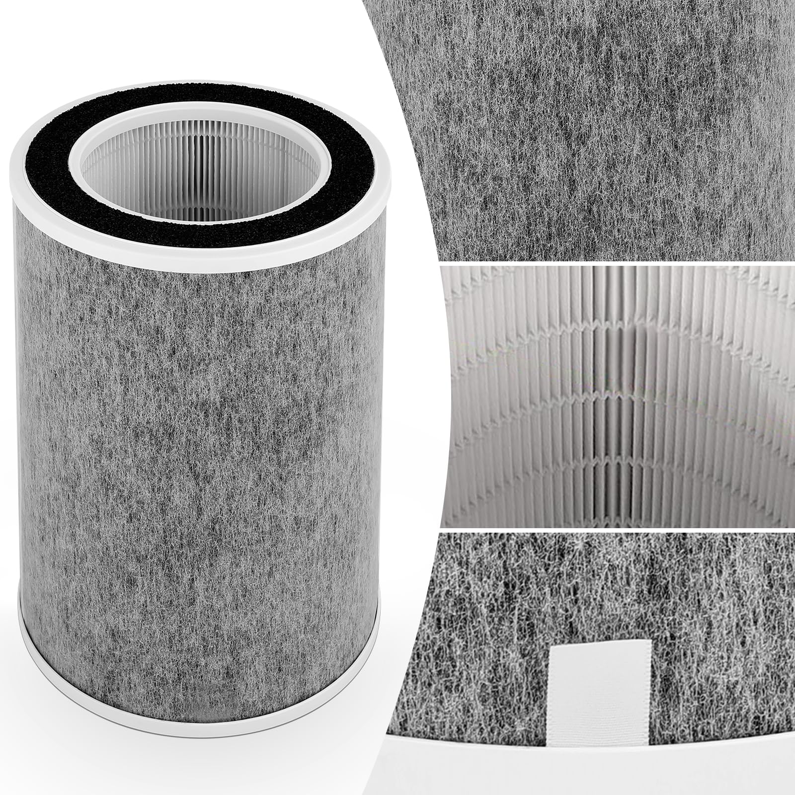 Nezxeiy HP201 true HEPA filter with cleaning brush included.