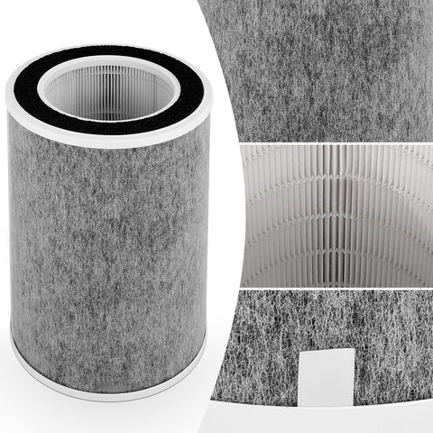 Nezxeiy HP201 true HEPA filter with cleaning brush included.