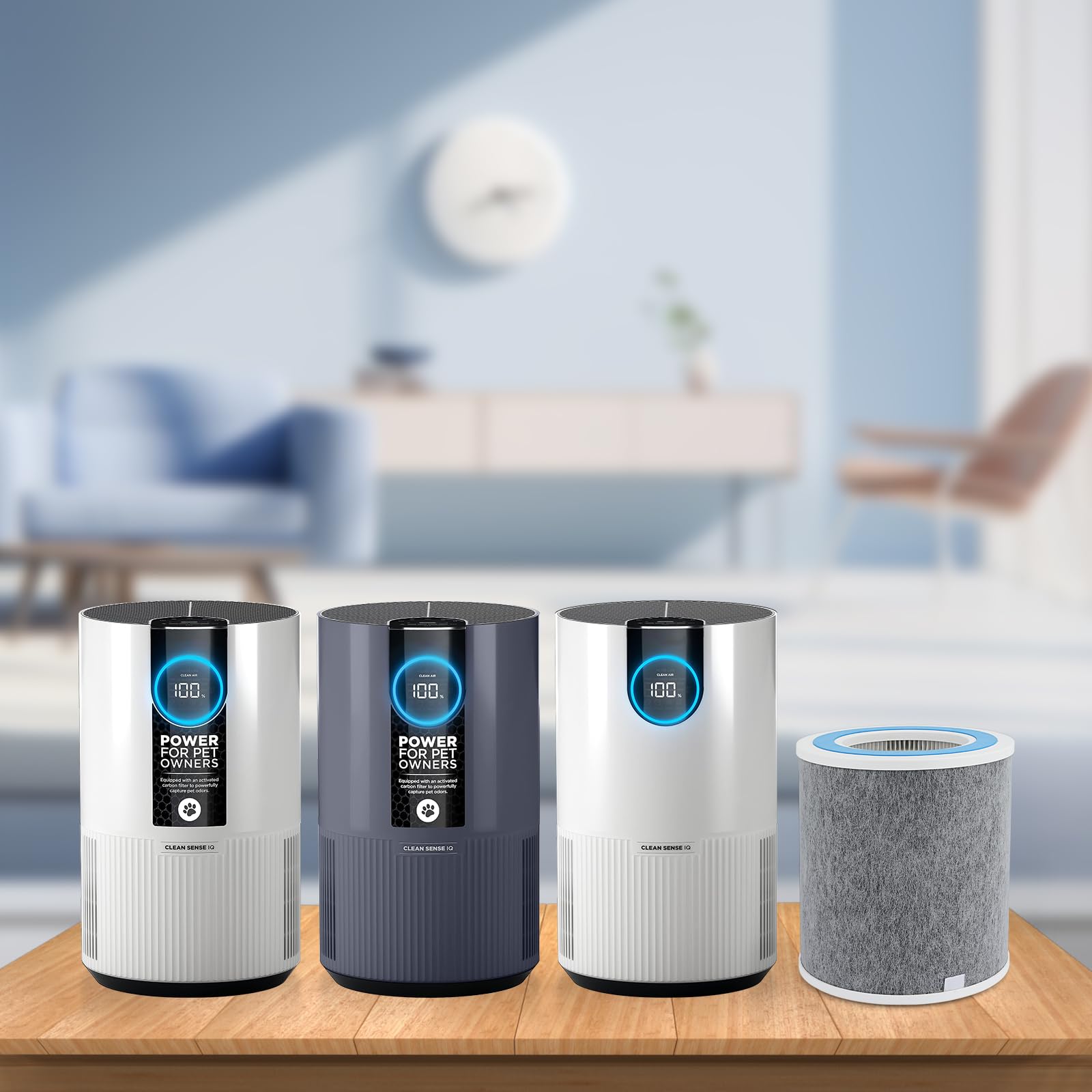Nezxeiy Filter set supports tool-free assembly for hassle-free maintenance.