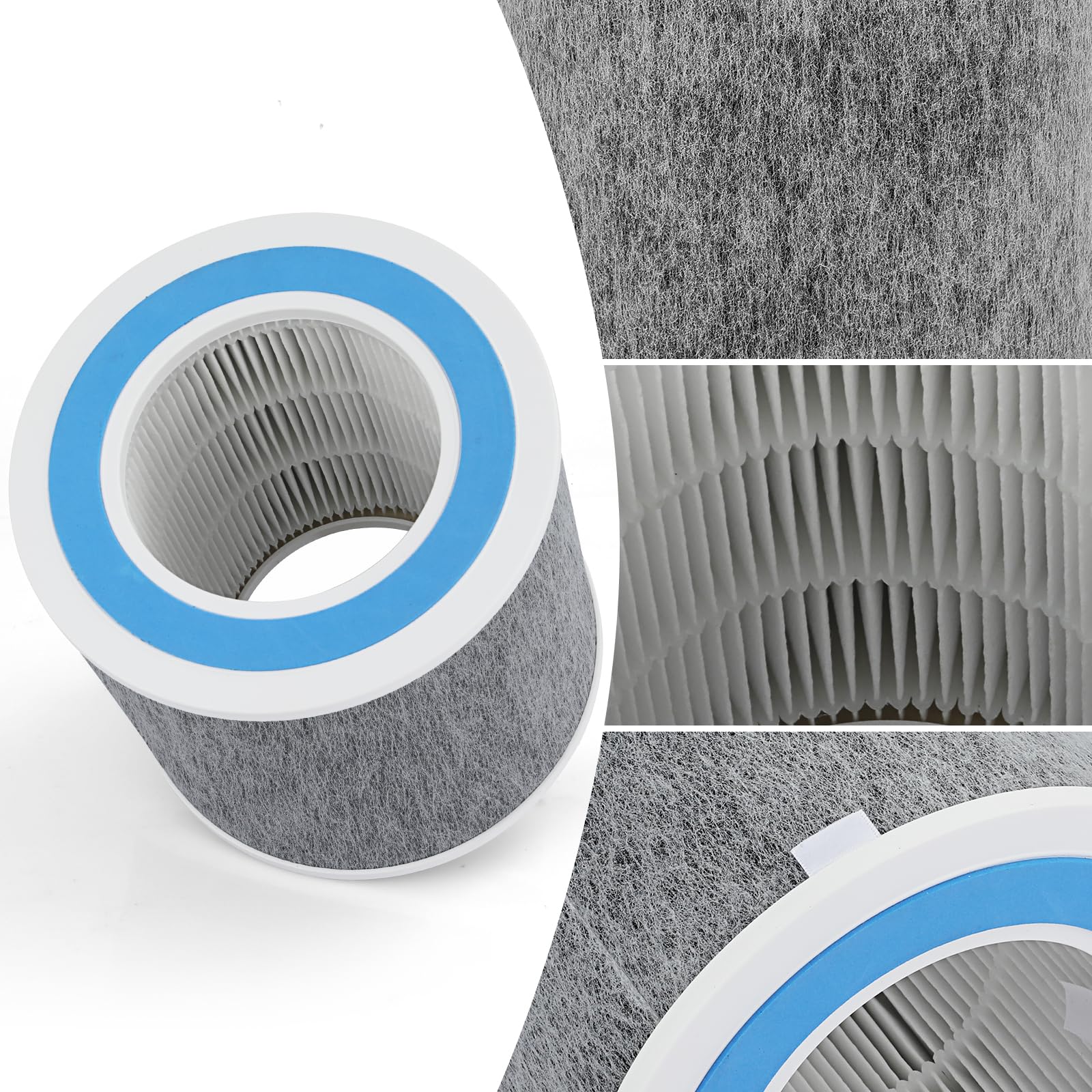 Nezxeiy Shark compatible HEPA filters for HP102 line with easy compatibility.