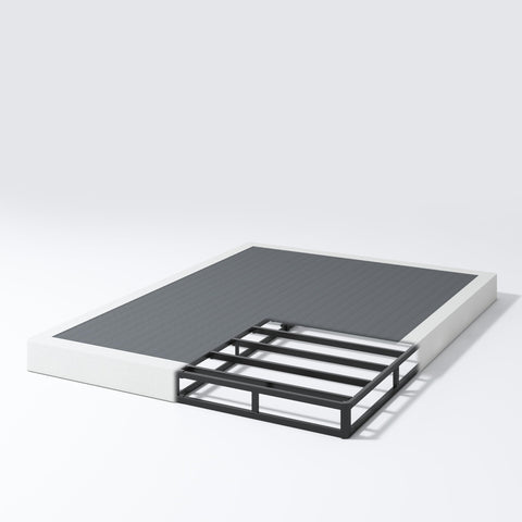 NHODIR bed foundation offers under-bed access for cleaning and air flow.
