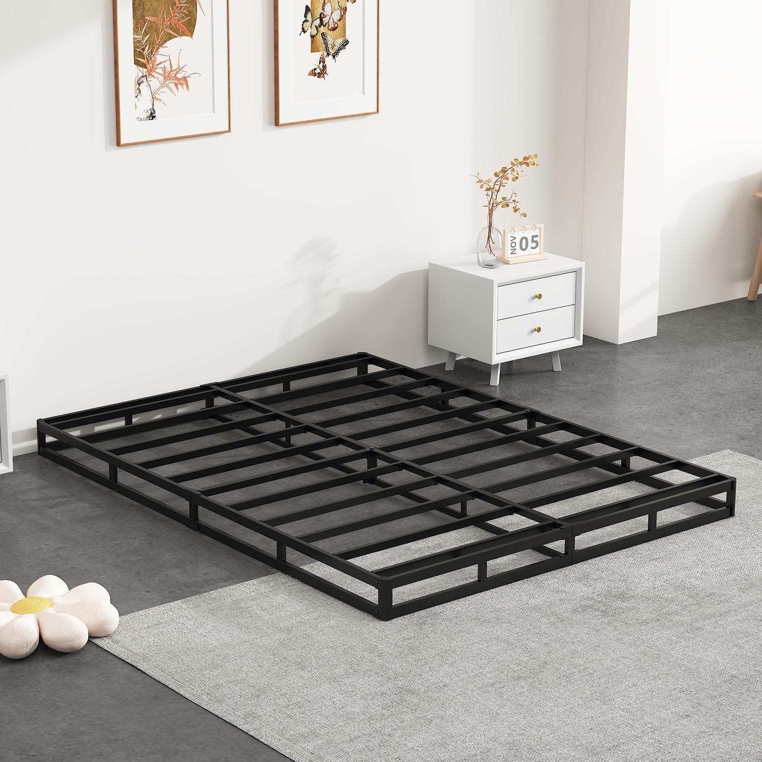 NHODIR sturdy sleep foundation suitable for guest rooms and master bedrooms.