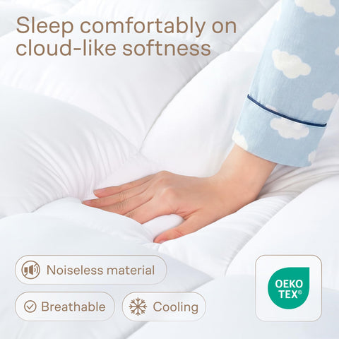 Niagara Sleep Solution 3D snow down-alternative fill close-up shows even weight distribution.