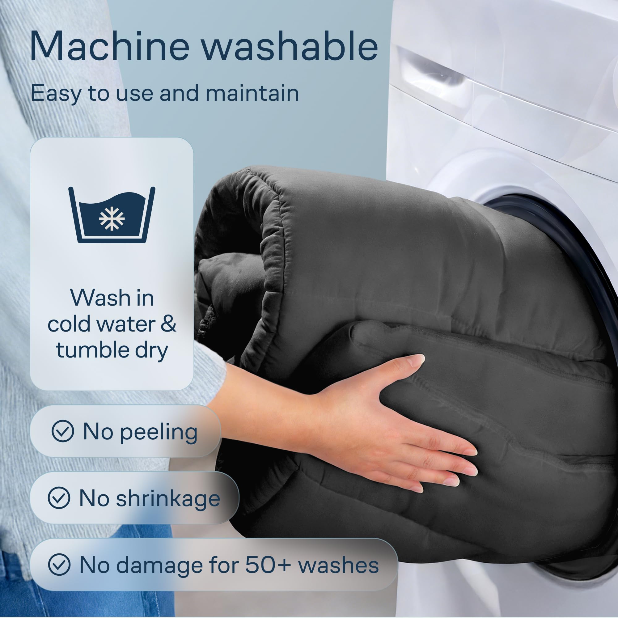 OEKO-TEX certification badge shown with tagline for trusted textile standards