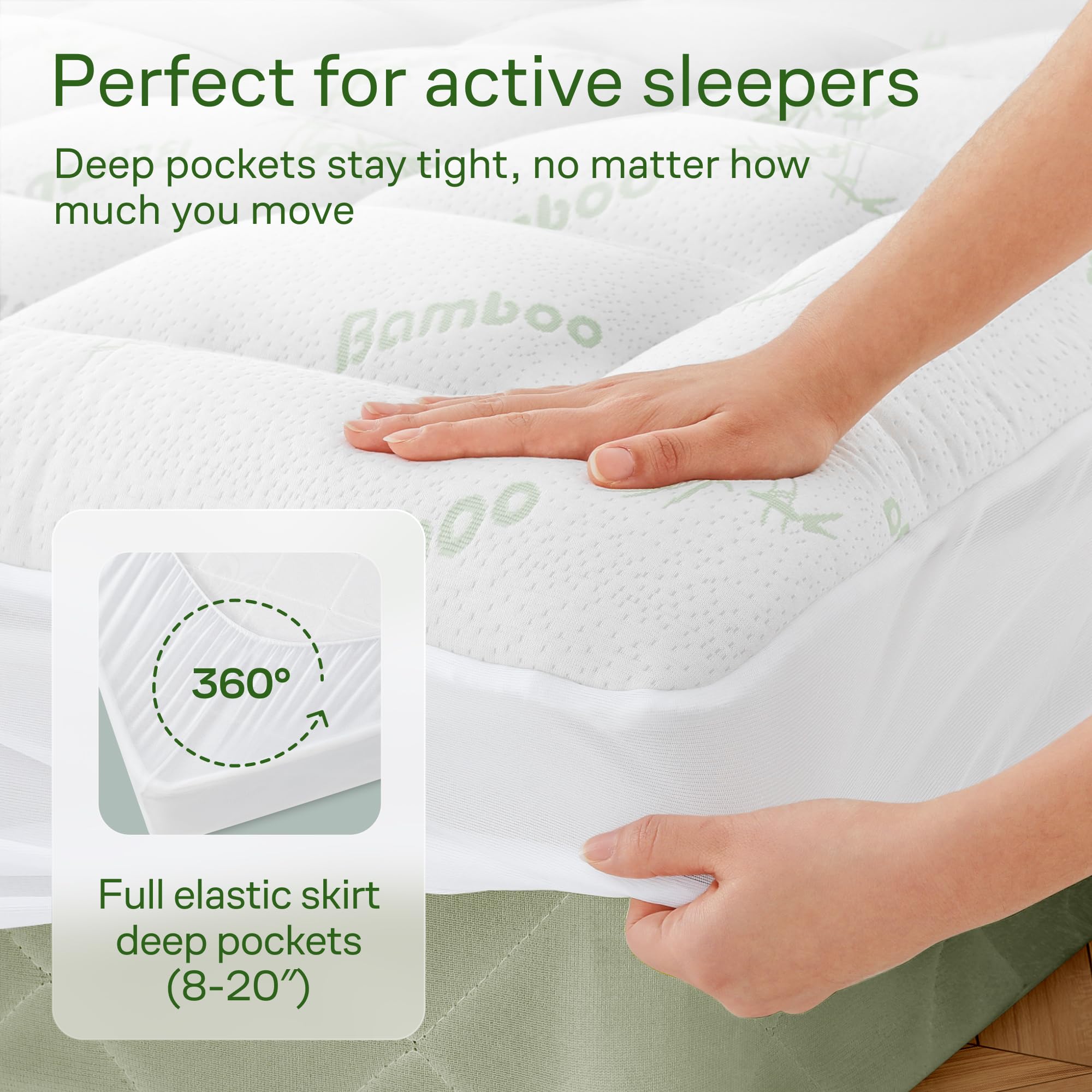 Niagara Sleep Solution cooling surface offers sweat-absorbent comfort for hot sleepers