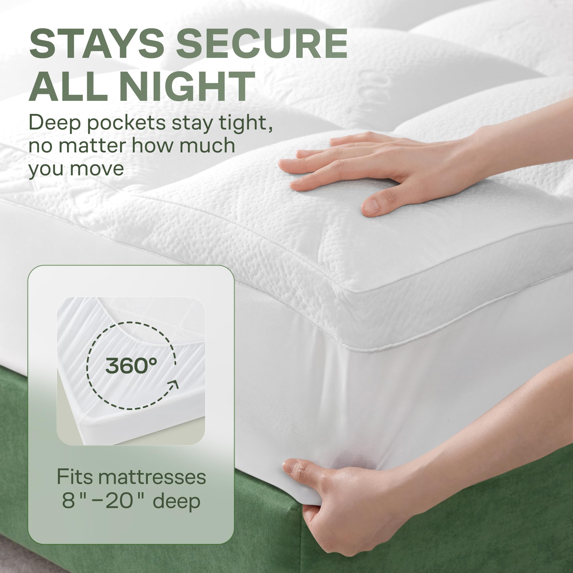Niagara Sleep Solution easy care durable design emphasizing long lasting loft