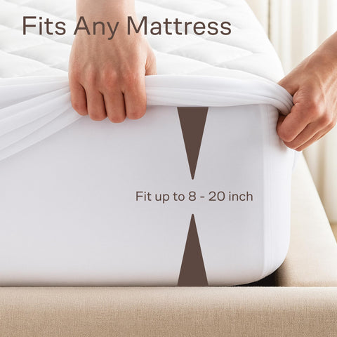 Niagara Sleep Solution dust protection close-up emphasizing mattress cleanliness