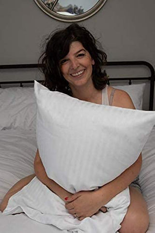 Niagara Sleep Solution dust protection shield for pillow; keeps surfaces clean.