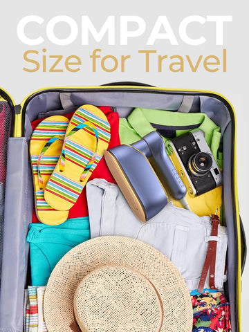 NIASSO in-use on garments during travel for quick touch-ups
