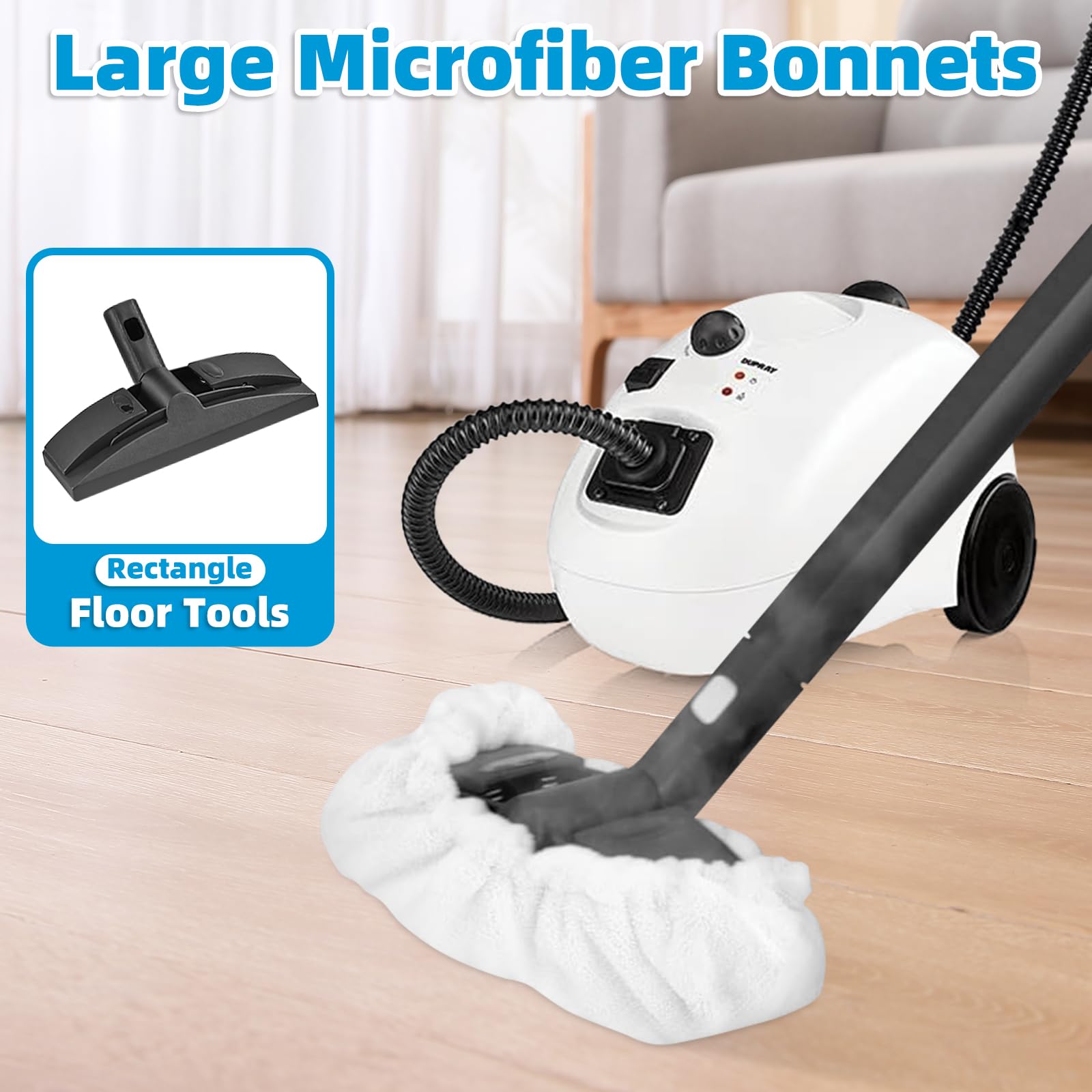 Nicemiya large rectangle bonnet ready for durable floor cleaning