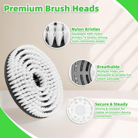 Nicemiya textured scrub pads absorb moisture and lift fine dirt.