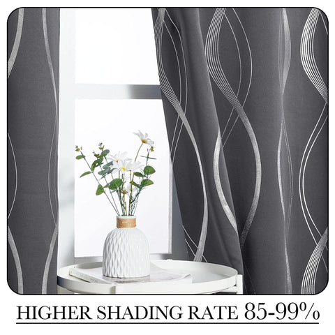 NICETOWN two-panel set offers versatile styling for living spaces.