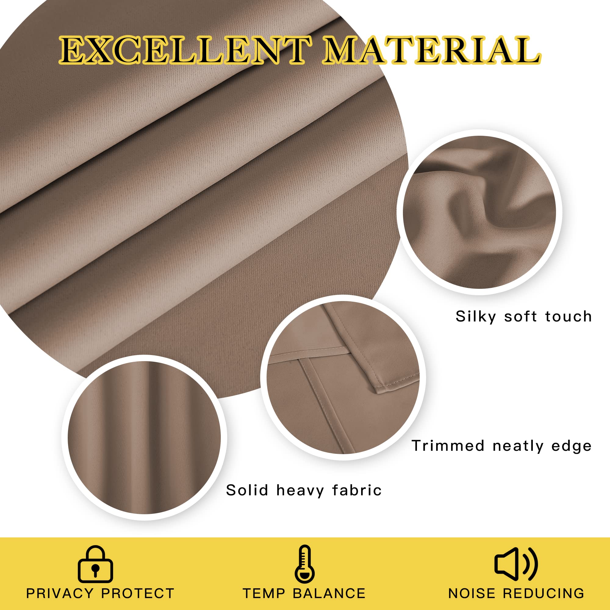 NICETOWN insulation view highlights thermal protection for year-round comfort