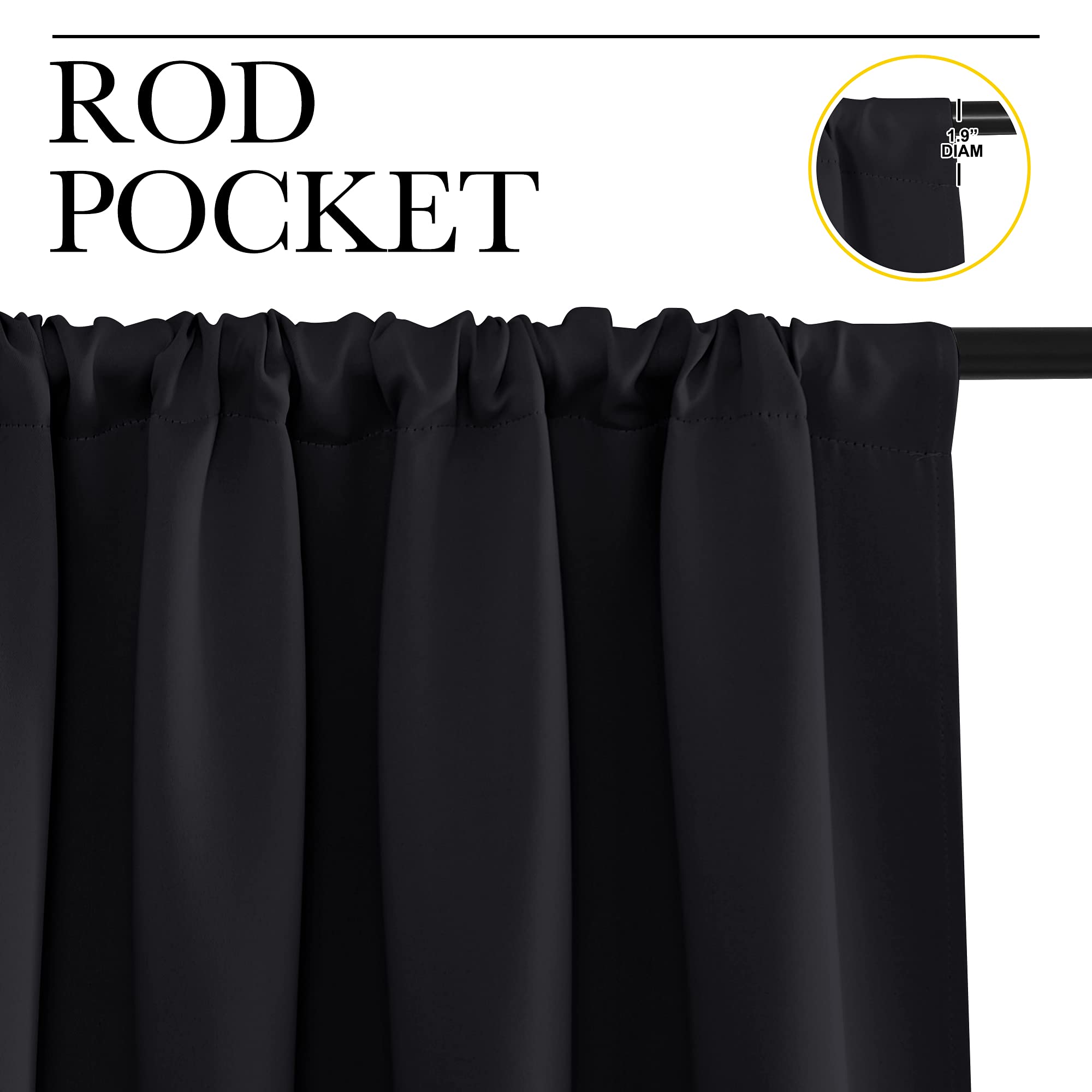 NICETOWN three-layer fabric reduces light and enhances privacy