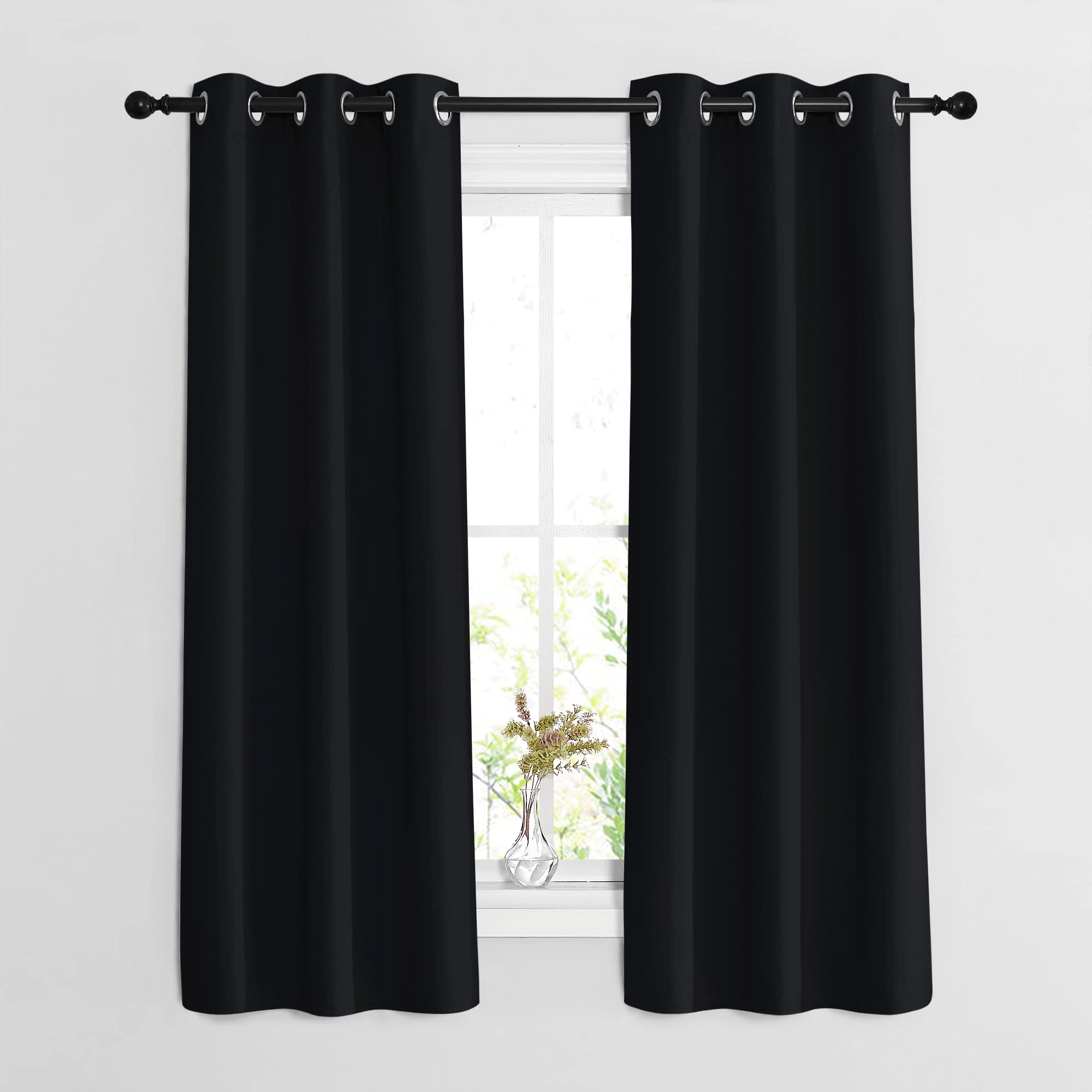 Nicetown blackout curtains for boys room set two panels with easy installation
