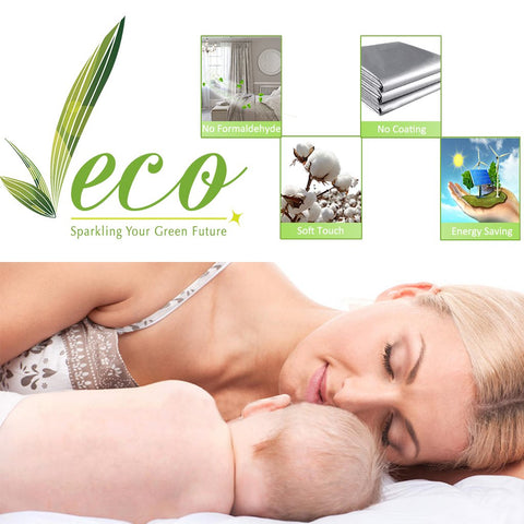 NICETOWN blackout curtains demonstrate noise dampening effect