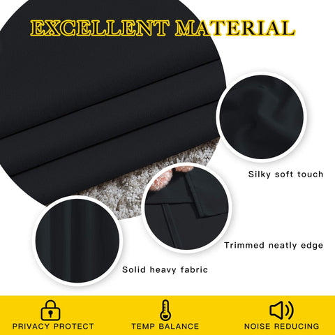 NICETOWN blackout curtains demonstrate thermal insulation for energy efficiency.