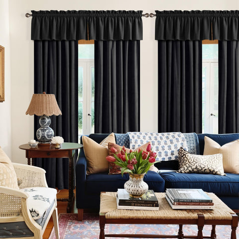 NICETOWN velvet hemming detail demonstrates durable seams and long-lasting luxe appeal.