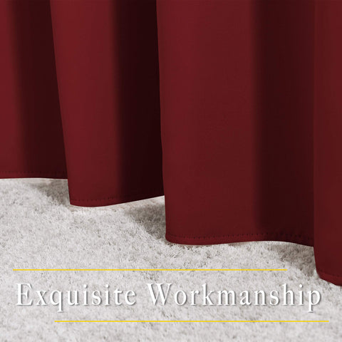 NICETOWN curtains are machine washable for simple care and longevity.