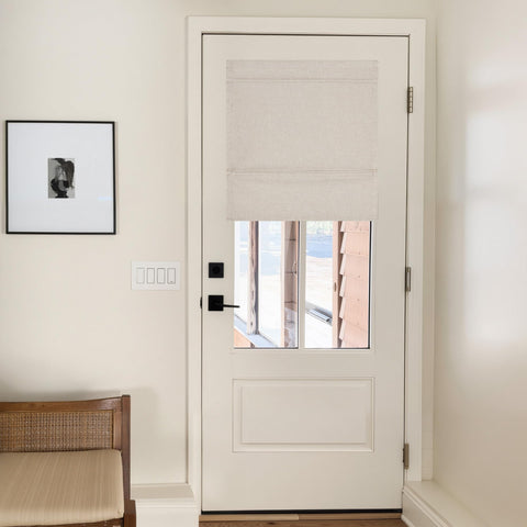 NICETOWN cordless magnetic lift system enables quiet, effortless light control and privacy