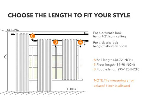 NICETOWN versatile curtains suited for dining, bedroom, and living areas.