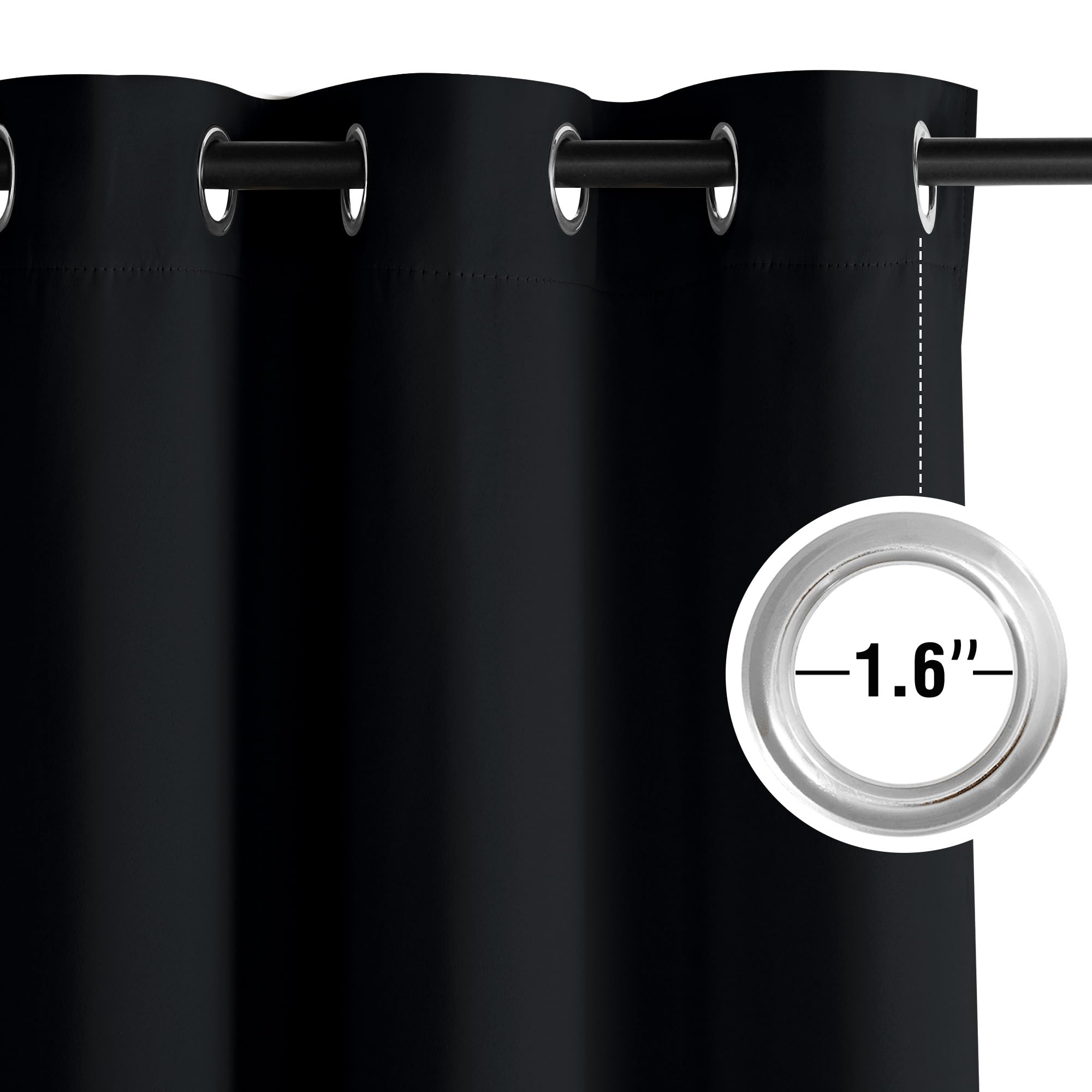 NICETOWN drapes feature thermal insulation for year-round comfort and efficiency.