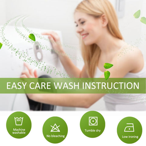 NICETOWN easy-care curtain is machine washable for busy homes.