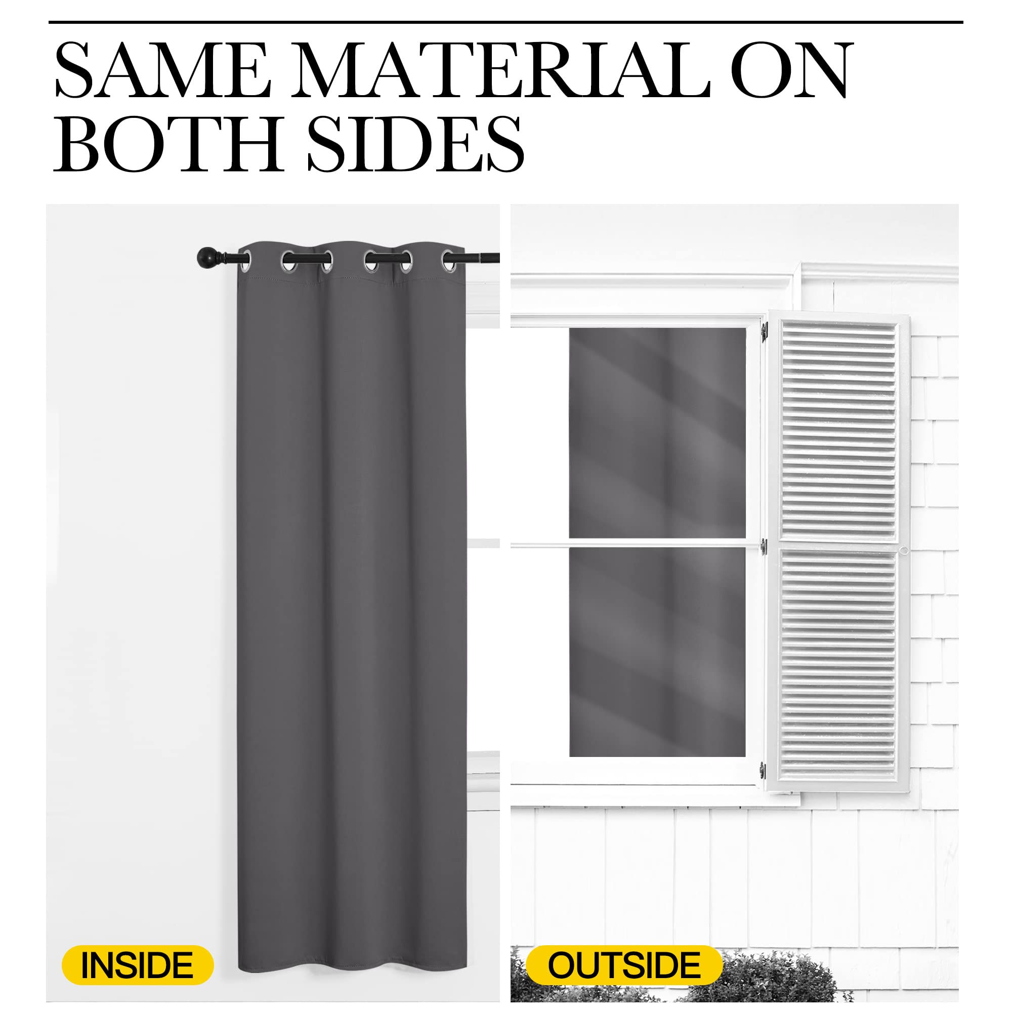 NICETOWN energy-smart insulation balance helps regulate temperature and protect furnishings.
