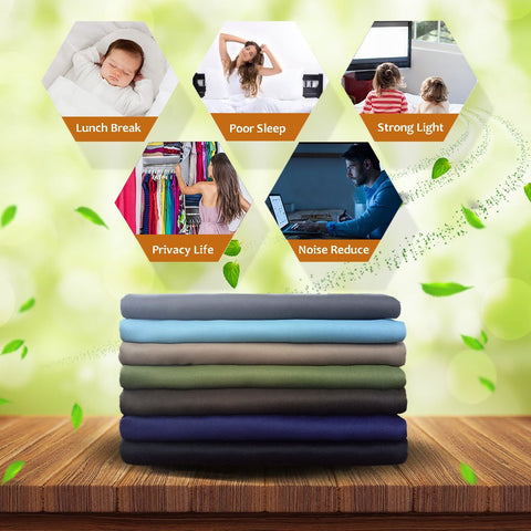 NICETOWN easy-care fabric is machine washable for simple upkeep